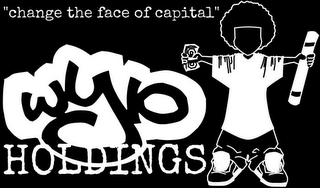 WYIO HOLDINGS "CHANGE THE FACE OF CAPITAL" logo