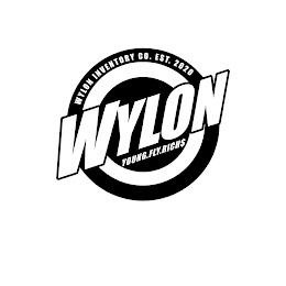WYLON INVENTORY CO. EST. 2020 WYLON YOUNG.FLY.RICH$ logo