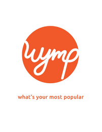 WYMP WHAT'S YOUR MOST POPULAR logo