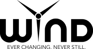 WYND EVER CHANGING. NEVER STILL. logo