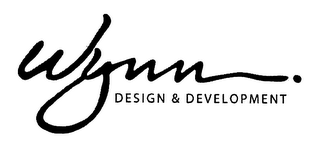 WYNN. DESIGN AND DEVELOPMENT logo