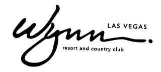 WYNN. LAS VEGAS RESORT AND COUNTRY CLUB logo