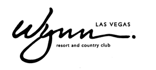 WYNN. LAS VEGAS RESORT AND COUNTRY CLUB logo