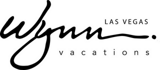 WYNN. LAS VEGAS VACATIONS logo