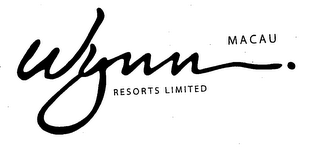 WYNN. MACAU RESORTS LIMITED logo