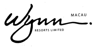 WYNN. MACAU RESORTS LIMITED logo