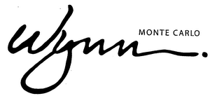 WYNN. MONTE CARLO logo
