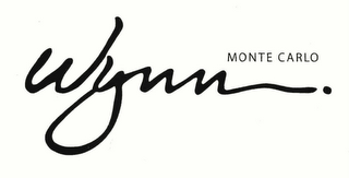 WYNN. MONTE CARLO logo
