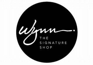 WYNN. THE SIGNATURE SHOP logo