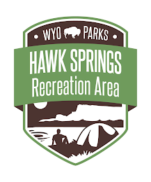 WYO PARKS HAWK SPRINGS RECREATION AREA logo