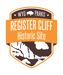 · WYO PARKS · REGISTER CLIFF HISTORIC SITE logo