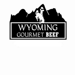 WYOMING GOURMET BEEF logo