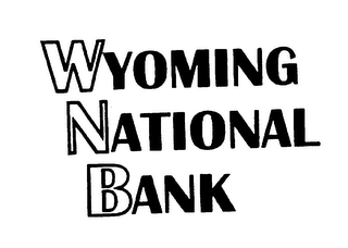 WYOMING NATIONAL BANK logo