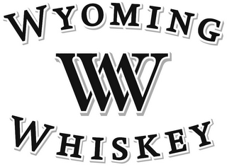 WYOMING WW WHISKEY logo
