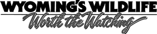 WYOMING'S WILDLIFE WORTH THE WATCHING logo