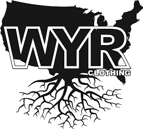 WYR CLOTHING logo