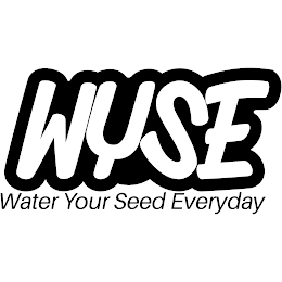 WYSE WATER YOUR SEED EVERYDAY logo