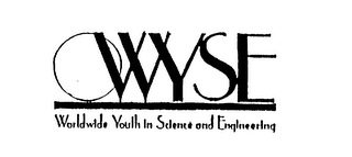 WYSE WORLDWIDE YOUTH IN SCIENCE AND ENGINEERING logo