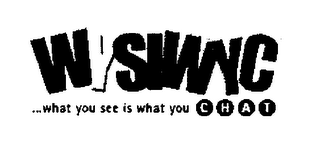 WYSIWYC ... WHAT YOU SEE IS WHAT YOU CHAT logo