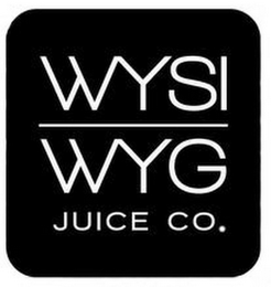 WYSIWYG JUICE CO. logo