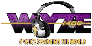 WYZE 1480AM A VOICE CHANGING THE WORLD logo