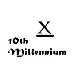 X 10TH MILLENNIUM logo