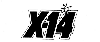 X-14 logo
