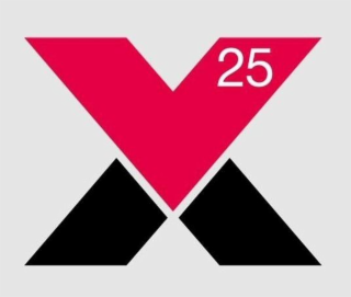 X 25 logo