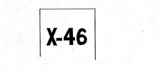 X-46 logo
