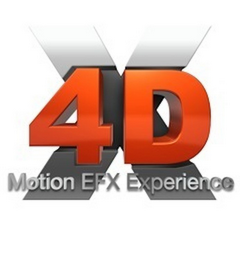 X 4D MOTION EFX EXPERIENCE logo