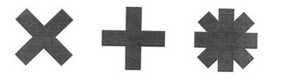 X + * logo