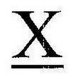 X logo