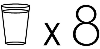 X 8 logo