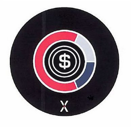 $ X logo