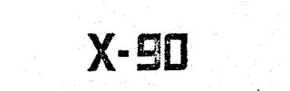 X-90 logo