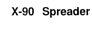 X-90 SPREADER logo
