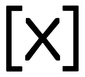 [X] logo