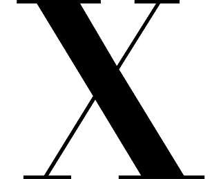 X logo