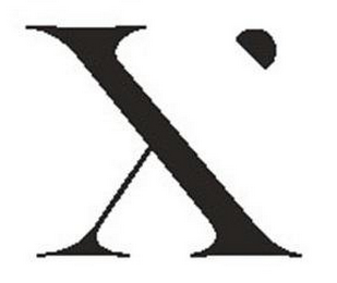 X logo