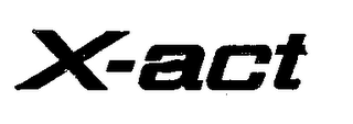 X-ACT logo