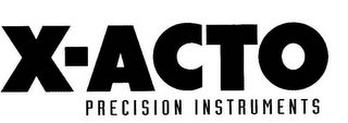 X-ACTO PRECISION INSTRUMENTS logo