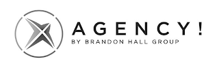 X AGENCY! BY BRANDON HALL GROUP logo
