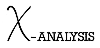 X-ANALYSIS logo