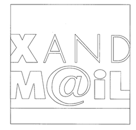 X AND MAIL logo