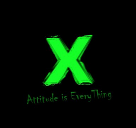 X ATTITUDE IS EVERYTHING logo