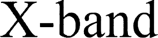X-BAND logo