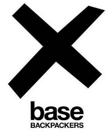 X BASE BACKPACKERS logo