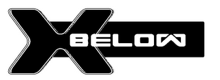 X BELOW logo