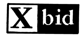X BID logo