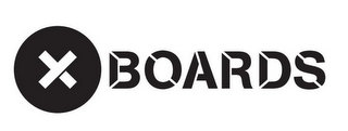 X BOARDS logo